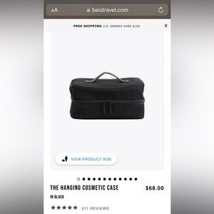 Beis Hanging Toiletry Bag - NWT